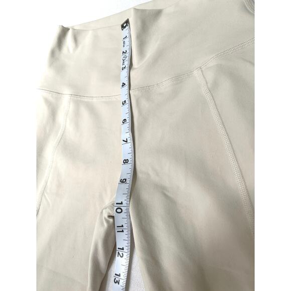 Alo yoga jogger high waisted ribbed knee and hem cropped leggings Size XS bone - Picture 7 of 11